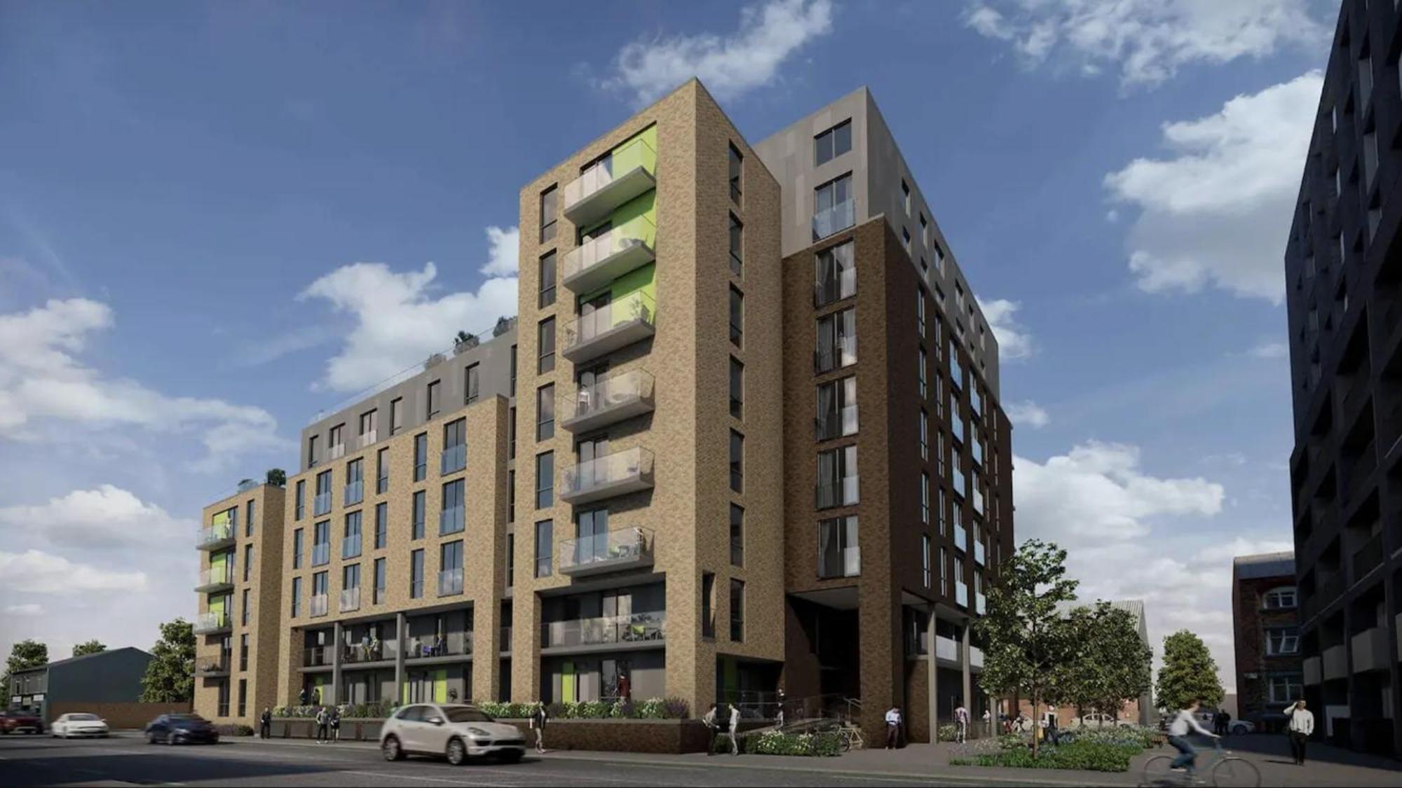 شقة Relaxing 1-Bed Flat In Salford With Street Parking مانشستر المظهر الخارجي الصورة